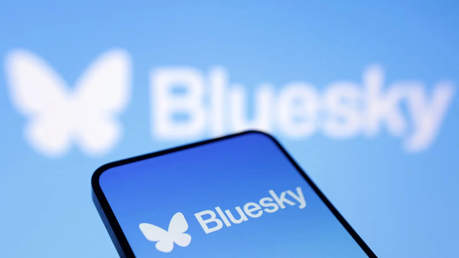 Image of the banner of Bluesky's official account